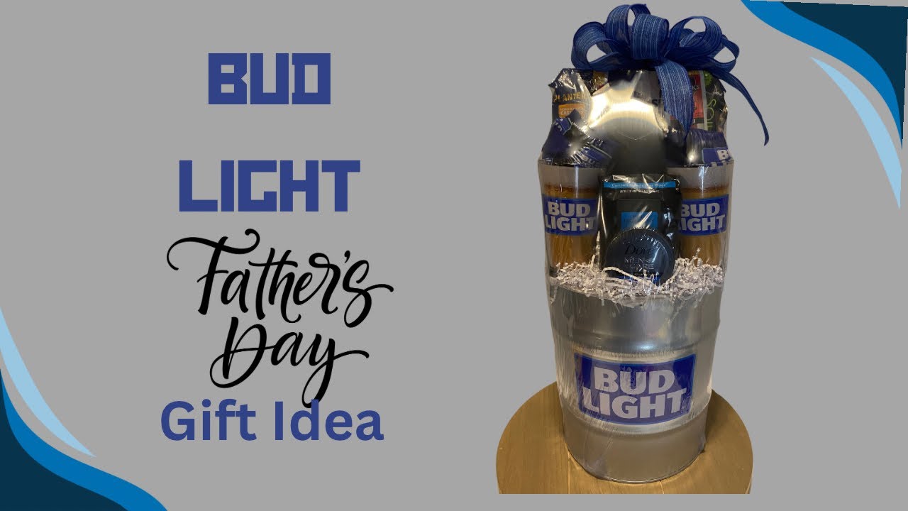 Bud Light Father's Day Gift Basket Idea