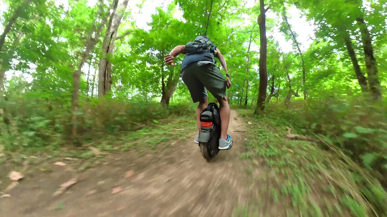 Inmotion v11 electric unicycle offroad YouTube