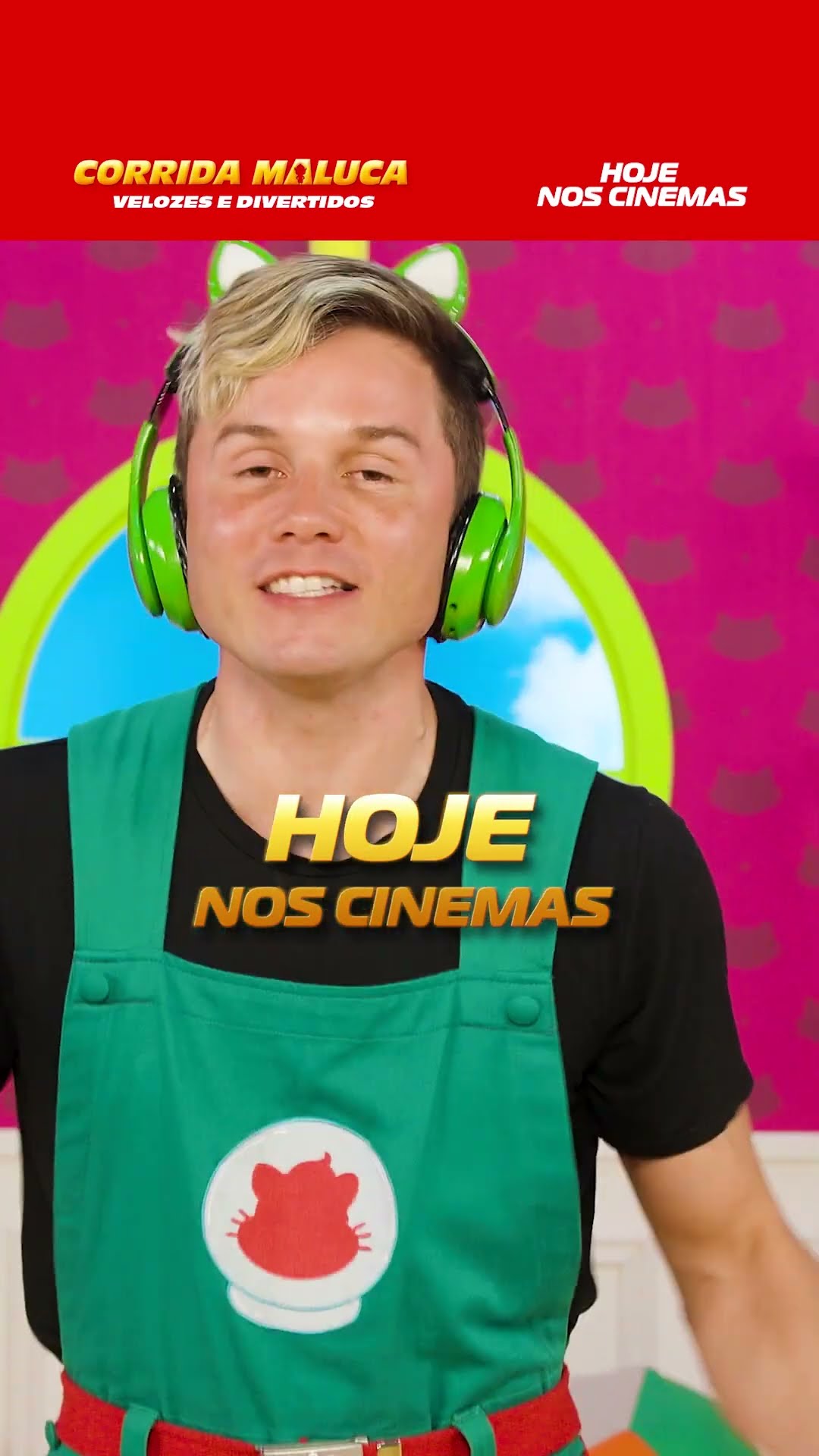 CORRIDA MALUCA HOJE NOS CINEMAS !