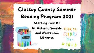 Clatsop County Summer Reading Program 2021