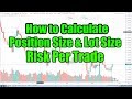 How To Calculate Your Lot Size (Forex Trading) - YouTube