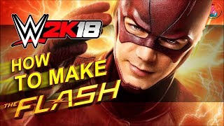 WWE 2K18, How to make The Flash (Grant Gustin) 