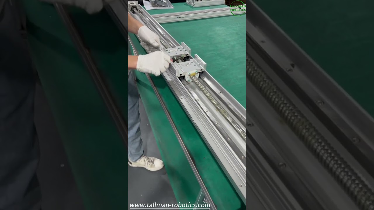 XY Gantry Stages,XY and XYZ Gantry Systems,Large Area Travel XY Gantry System from TallMan Robotics