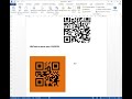 Word Tools VBA инструмент создания QR кода в word