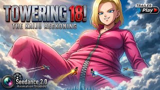 Kaiju Android 18 Seedance 2.0 Animation Trailer Towering 18 The Kaiju Reckoning