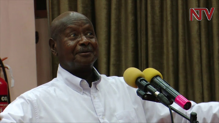 President Museveni warns doctors against striking