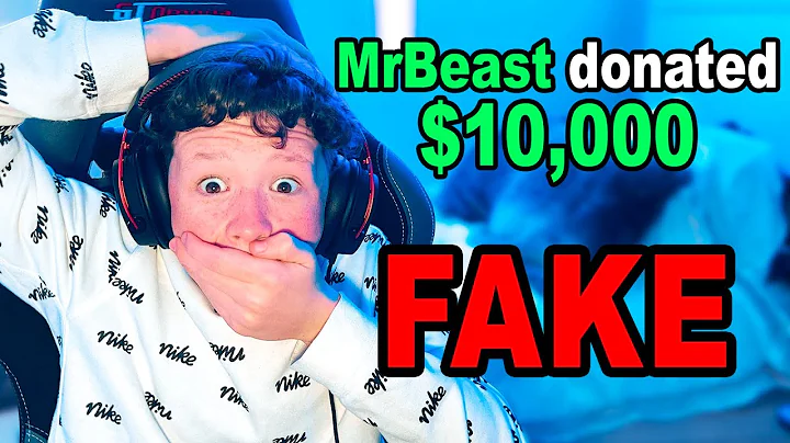 PRANKING Little Brother's Twitch with FAKE MrBeast...