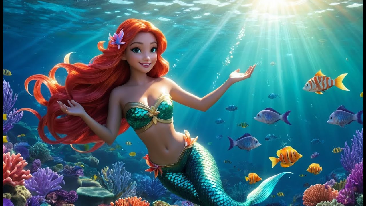 Mermaid Mia’s Cotton Candy Castle | Underwater Mermaid Song for Kids | Sweet Fantasy Rhyme