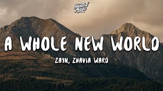 ZAYN, Zhavia Ward - A Whole New World (Lyrics) screenshot 2