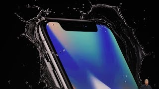 Apple announces the iPhone X at press event in California