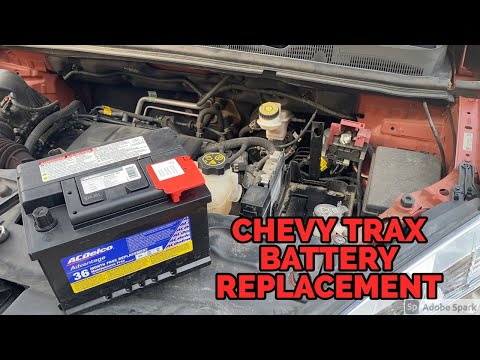 Chevy Trax Battery Replacement – Same as Buick Encore – How to