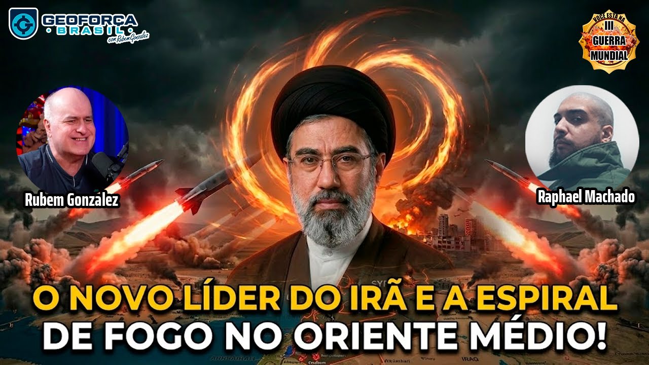O NOVO LÍDER DO IRÃ E A ESPIRAL DE FOGO NO ORIENTE MÉDIO! Part. Raphael Machado
