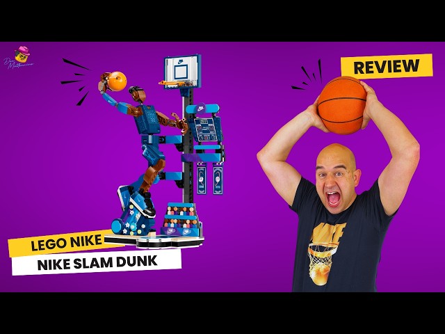 Lizenz-Hit oder Nische? Das Lego Nike Slam Dunk Set im Review / Set 43010