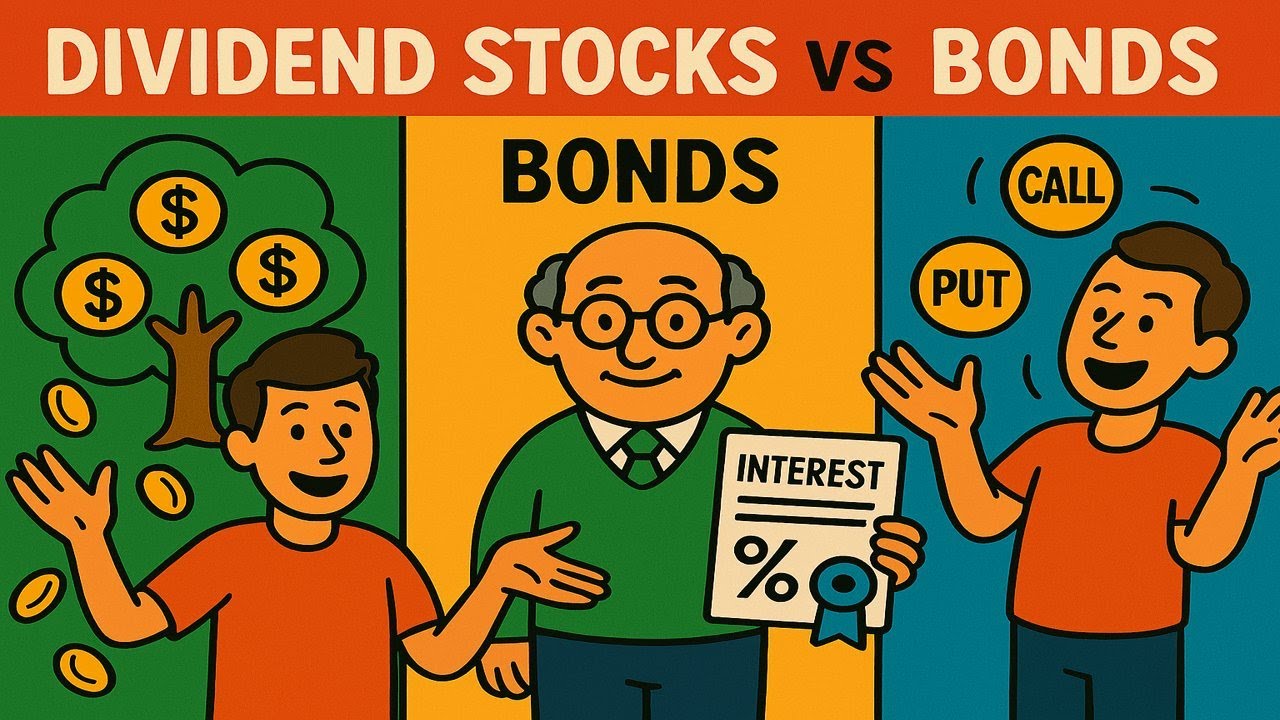 Dividend Stocks vs Bonds vs Options | Best Passive Income Investments ...