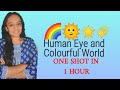 HUMAN EYE AND COLOURFUL WORLD🌈 ONE HOUR ONE CHAPTER CLASS | KAVYA BHATT