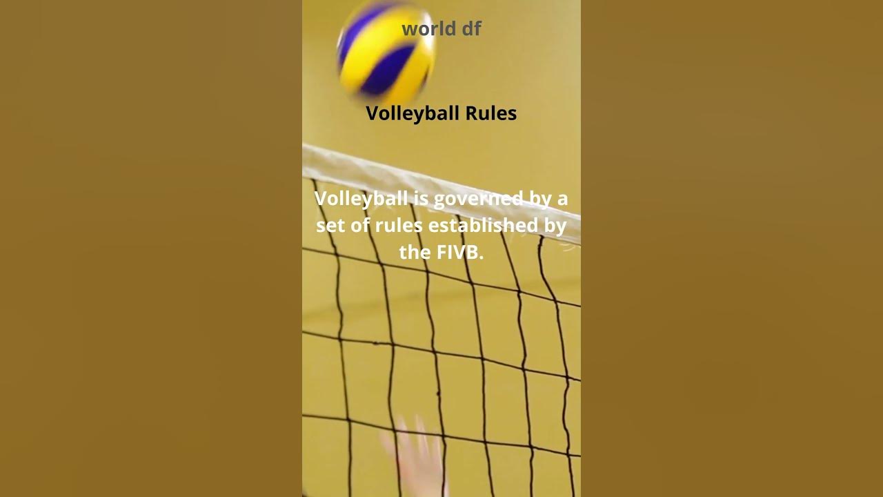 Volleyball Rules YouTube