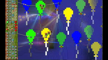 Creeper World Custom Map "SPIFFENs Balloons" in DD mode