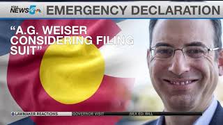 Colorado leaders speak out on emergency declaration
