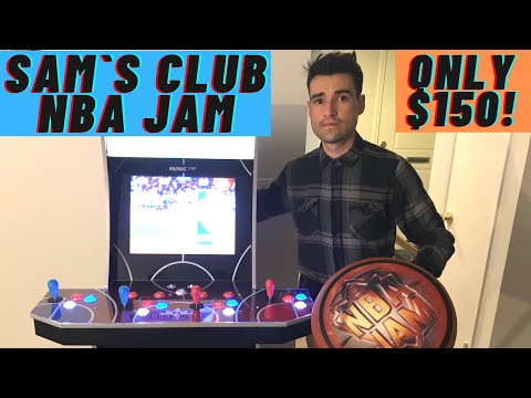 FOUND THE ARCADE1UP NBA JAM SAM`S CLUB EDITION CABINET FOR ONLY $150 from Brick Rod