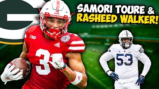 Packers Draft WR Samori Toure & OT Rasheed Walker!