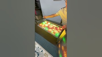 LED display with transparency of up to 90%? #ledscreen #led #ledlights #ledvideowall  #leddisplay