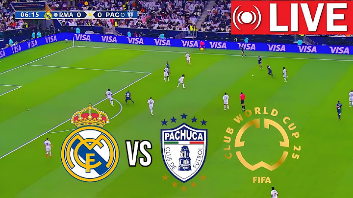 [LIVE]: Real Madrid Vs Pachuca - FIFA Club World Cup 2025 | Full Match | Watch Along