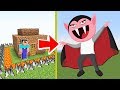 НУБИК ПРОТИВ ДРАКУЛЫ В MINECRAFT НУБ ПОСТРОИЛ САМЫЙ ЗАЩИЩЕННЫЙ ДОМ В МАЙНКРАФТ #23