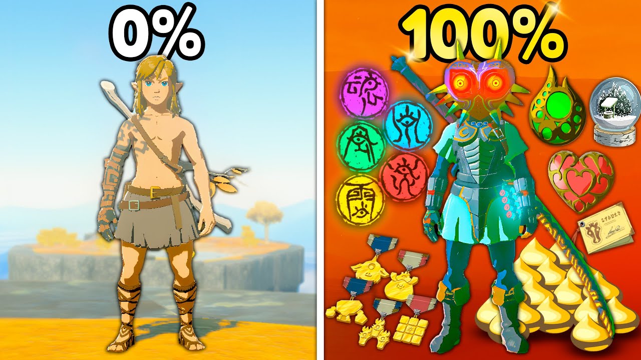 J'ai 100% Tears of The Kingdom en 100H