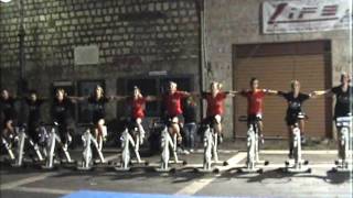 Aerospin°bike , Esibizione Pertosa 2011