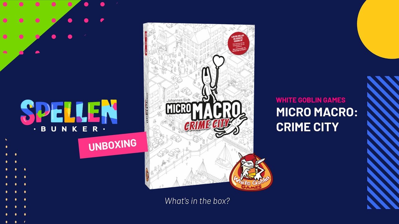 MICROMACRO: CRIME CITY Review • Spellenbunker heeft alle info