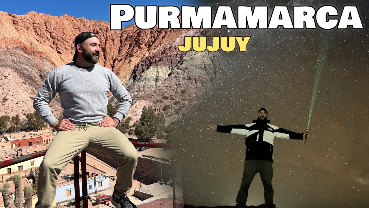 Purmamarca Jujuy , cerro 7 colores y salinas de noche