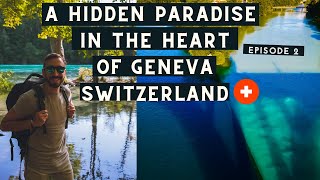 ONLY 7 minutes from Geneva Main station! | 2 rivers merge Vlog | Secret spot in Genève Suisse