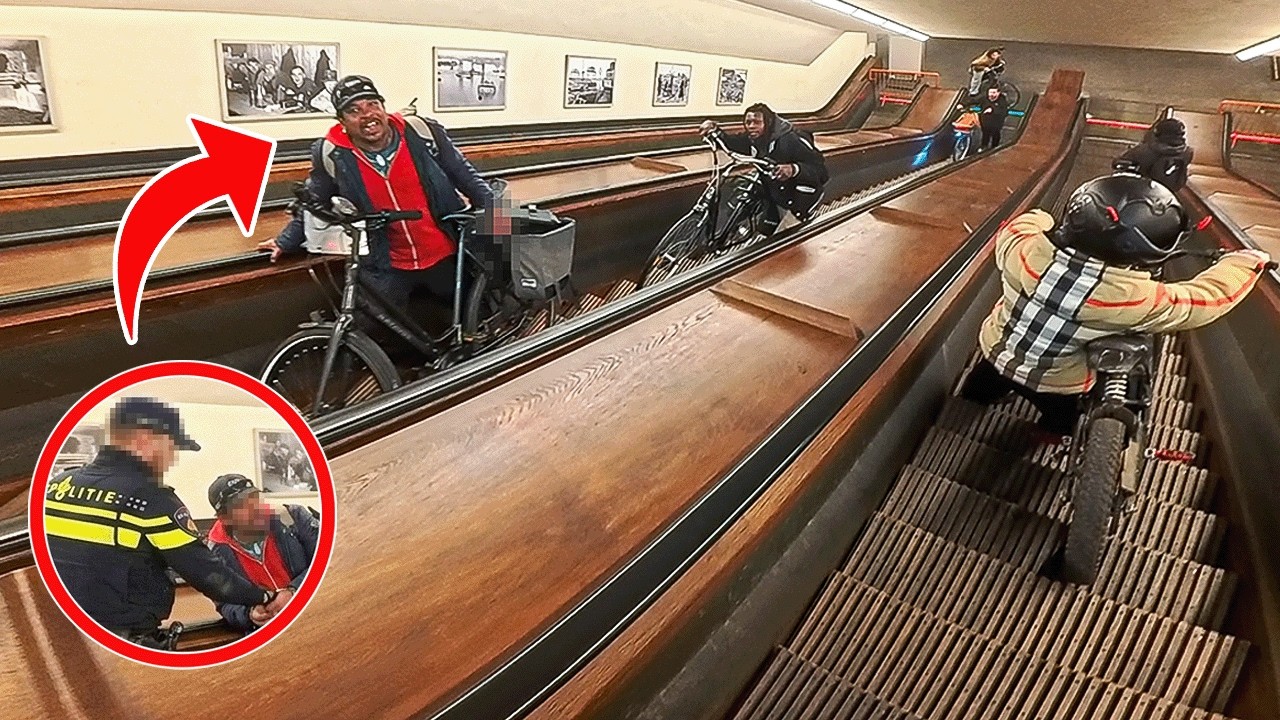 drillers proberen onze surron te stelen in rotterdam... (POLITIE!)