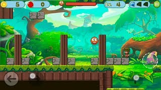 Red Super Ball Adventure обзор игры для Android screenshot 1