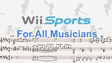 Wii Sports Theme (from Wii Sports) - Sheet Music