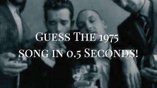 Celebrity Guess The 1975 Song in 0.5 Seconds Wealth