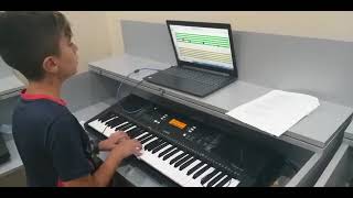 Soft Mozart Lebanon: Karim Rayess plays The Alphabet Song with Solfeggio Preparetory Level C screenshot 2