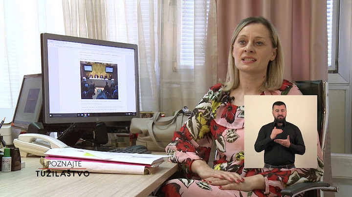UPOZNAJTE TUZILASTVO 1 SA PREVODOM NA GESTOVNI GOVOR