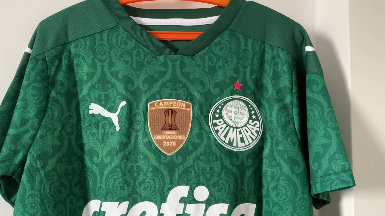 camisa palmeiras campeão libertadores 2020