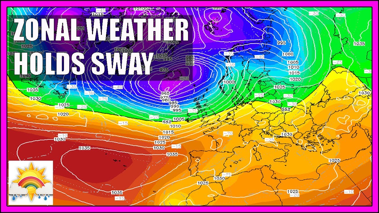 Ten Day Forecast: Zonal Weather Holds Sway (No Change) - YouTube