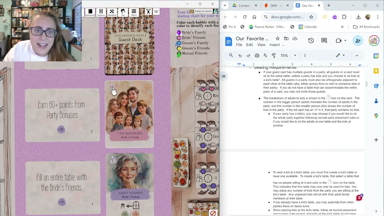 [WIP - Contest Ready] Over Favorite People - The Wedding Seating Chart ...