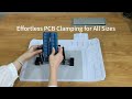 SainSmart Magnetic Helping Hands Soldering Repair Station with Silicone Mat, 5X LED Magnifying Lamp