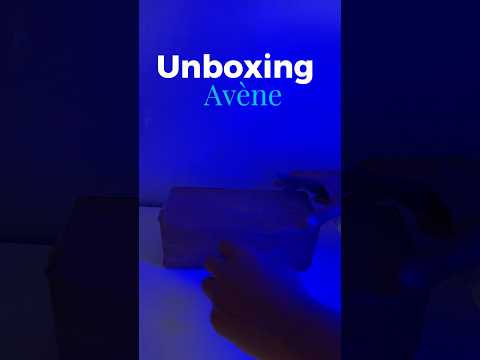 Unboxing Avène Cleanance 🩵#skincare #avene #cuidadoscomapele