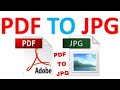 How to Convert PDF to JPG