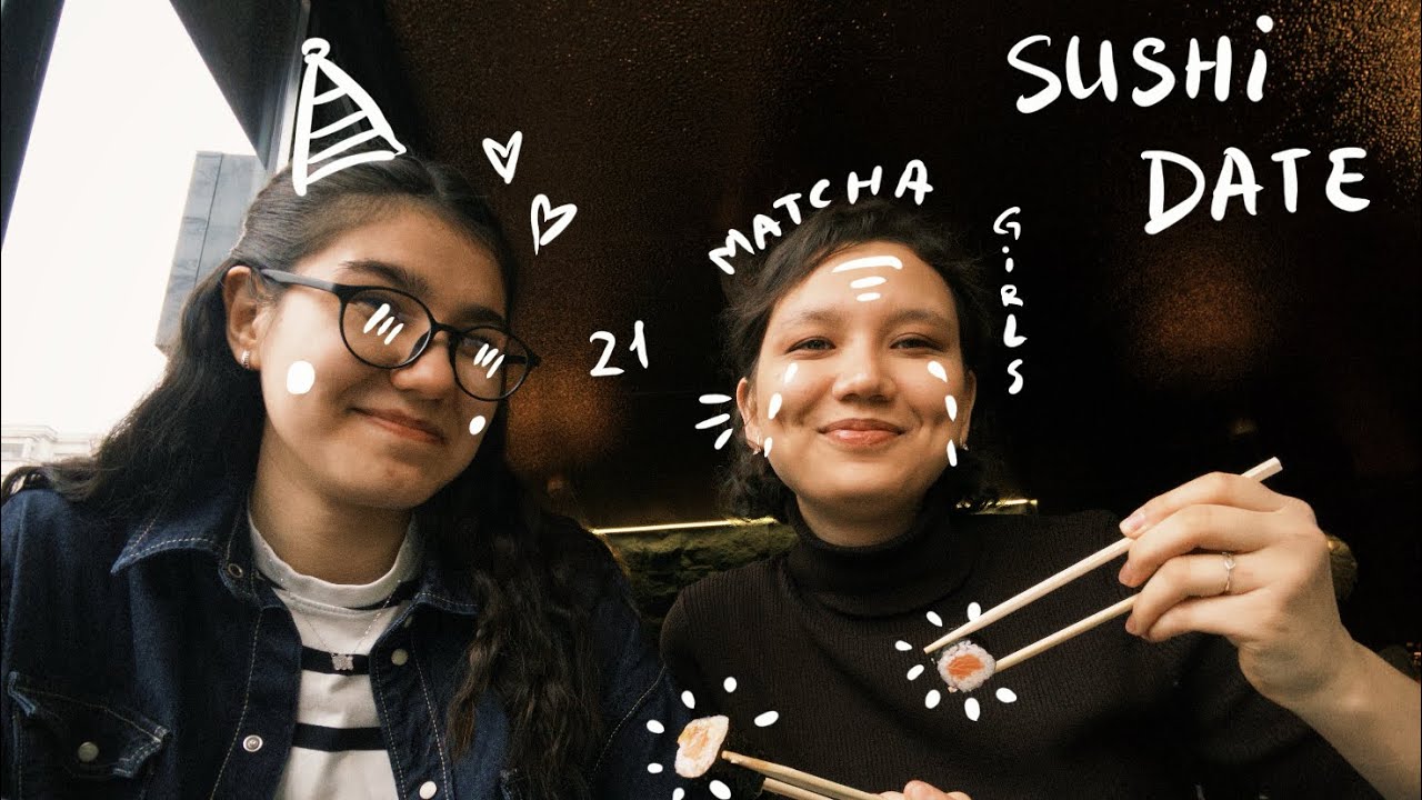 Vlog- Sushi date w/ Tavus