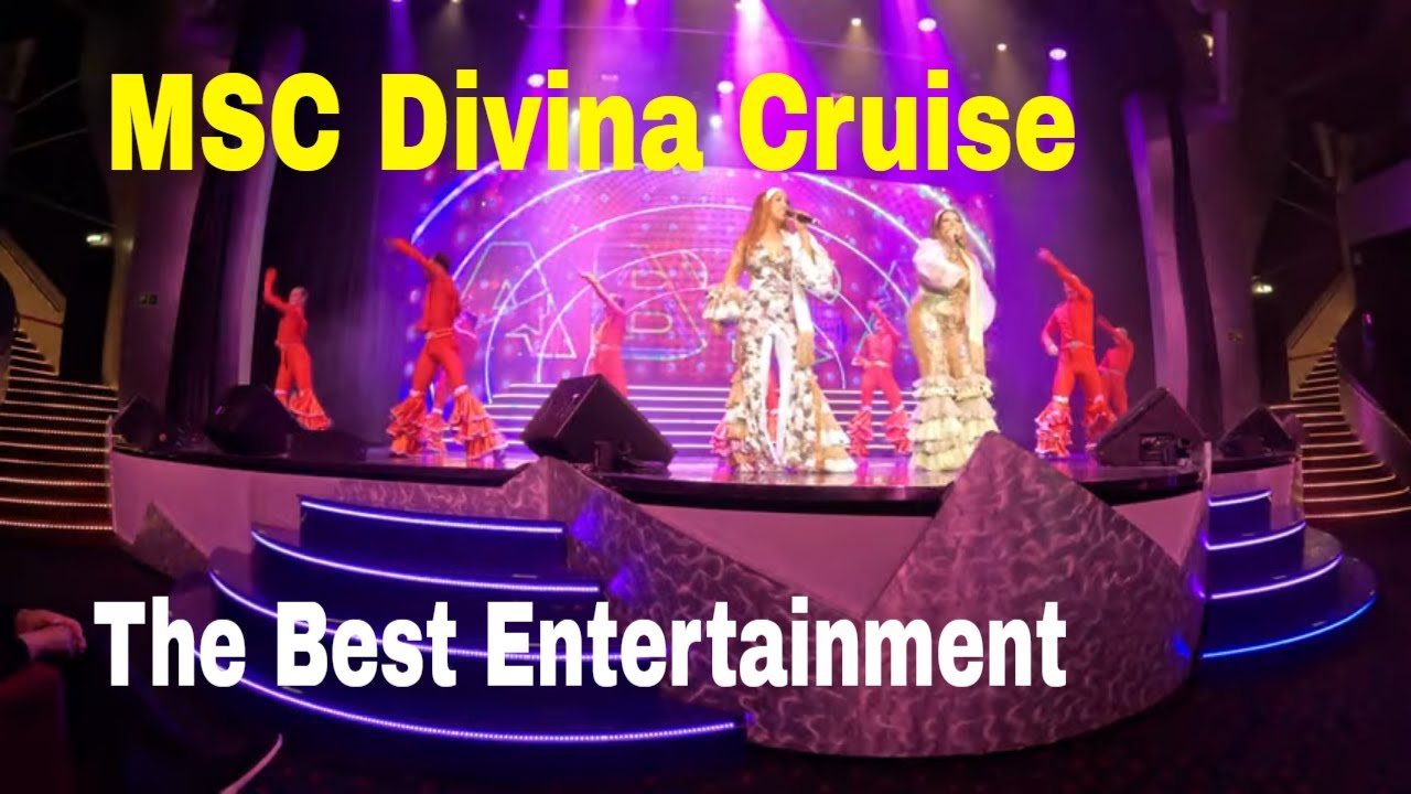MSC Divina Cruise | The Best Entertainment on the High Seas! 🚢🎉