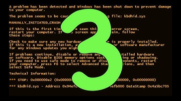 Windows 7 BSOD Compilation: Part 3
