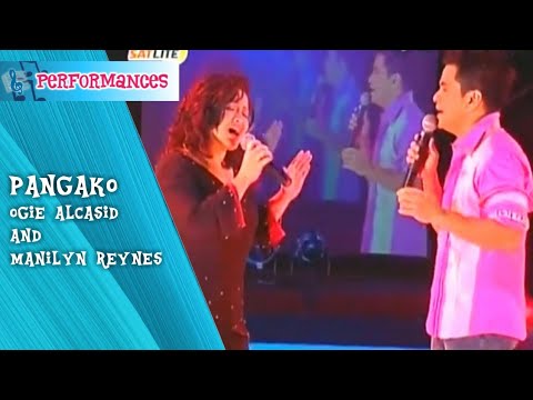 Pangako - Ogie Alcasid \u0026 Manilyn Reynes - Live in Araneta, 2003 - OA @15 11