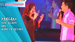 Pangako - Ogie Alcasid \u0026 Manilyn Reynes - Live in Araneta, 2003 - OA @15 11