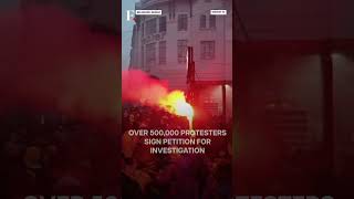 Sonic Boom Rattles Massive Anti-Govt Rally in Serbia | Subscribe to Firstpost | N18G